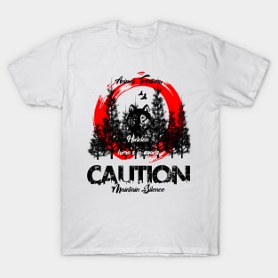 Animal territory caution T-Shirt